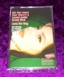 Lana Del Rey - Did You Know There's A Tunnel Under Ocean Blvd Pink Cassette BN - Picture 1 of 6