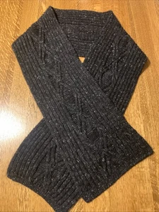 Bufanda de lana merino alpaca bebé cachemir conexión peruana Irlanda 72 X 10 - Imagen 1 de 4