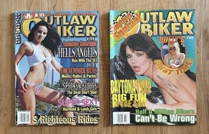 Outlaw Biker Magazin 2 Stück Nummer 125 & 126 Biker Chopper Vintage - Bild 1 von 1