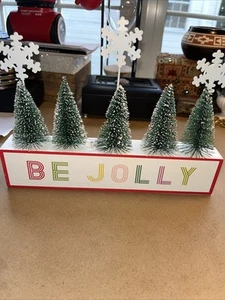 Weihnachtsblock aus Holz - Bild 1 von 3