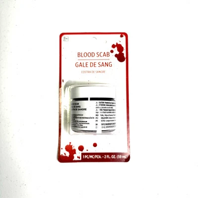 Кровавая парша, поддельная кровь Amscan зомби на Хэллоуин, рана макияж | новый - Изображение 1 из 2