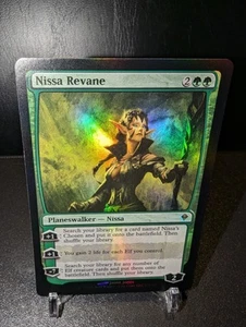 Magic The Gathering Nissa Revane Zendikar Foil MTG Card NM - Picture 1 of 8