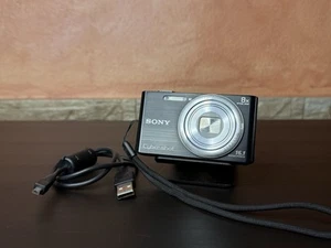 Sony DSC-W730 nera - Fotocamera digitale compatta - Carl Zeiss 16.1MP 8X CCD ✨ - Foto 1 di 16