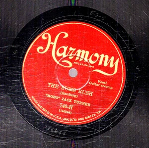 155g4. "Hobo" Jack Turner - The Bum's Rush & The Bowery Bums - Harmony 740-H - Picture 1 of 1