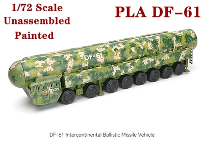 1/72 PLA DongFeng-61 land-based intercontinental missile Plastic Model - Image 1 of 4