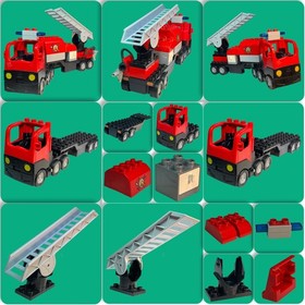 LEGO Duplo &reg; fire truck 4977 fire truck with light and sound module #dx1