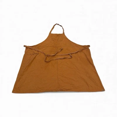 Adult Chef Works Apron Urban Collection Cooking Canvas Grilling Culinary Brown - Image 1 of 4