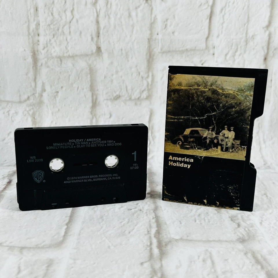 America Holiday 1974 Vintage Slip Case Cassette Foto 1 de 4