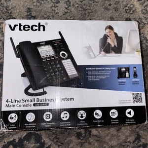 VTech AM18447 Business Office Phone System Main Console - Zdjęcie 1 z 5