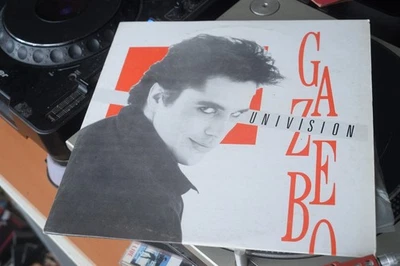 GAZEBO UNIVISION ORIG   1985 HONG KONG   EURO PEAT ITALIO DISCO LP W.LYRIC EX - Image 1 of 4