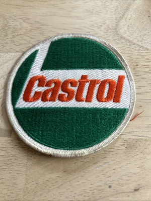 CASTROL OIL MOTORSPORT RALLY CAR FORMULA SEW-ON PATCH - Image 1 of 4