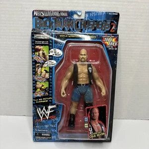 NEW WWF Smack Down Back Talkin' CRUSHERS 2 STONE COLD Steve Austin Action Figure - Picture 1 of 2