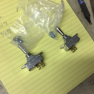 vintage antique street rod hot cole hersee 551800 toggle switches - Picture 1 of 2