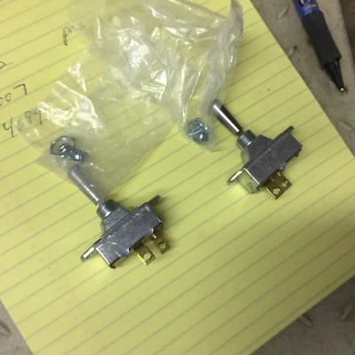 vintage antique street rod hot cole hersee 551800 toggle switches  Foto 1 de 2