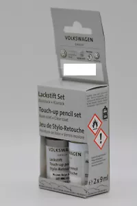 Original VW Audi Lackstift Set 2 x 9 ml LA7R Silverbird Metallic A7R - Bild 1 von 4