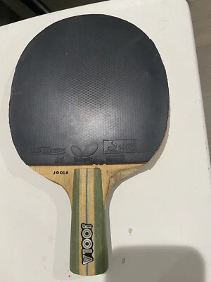 Raquete de tênis de mesa chinesa Joola Kool com T64 e borrachas alvo - Imagem 1 de 4