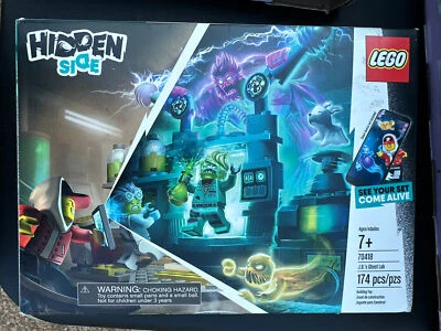 Lego Hidden Side J. B.’s Ghost Lab 70418 aposentado, novo na caixa lacrada - Imagem 1 de 4