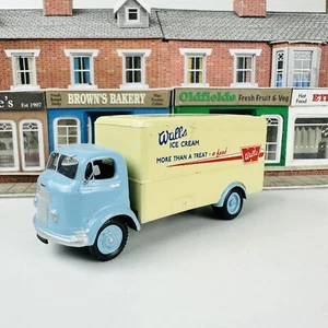 Kit metallo bianco costruito scala 1:76 OO ferrovia pareti gelato camion furgone modellino - Foto 1 di 4