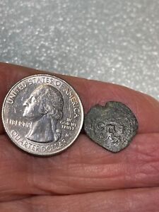 1497 To 1566 Ferdinand  Isabella Cob Coin 2.4% Silver Spanish Treasure Era #7-H