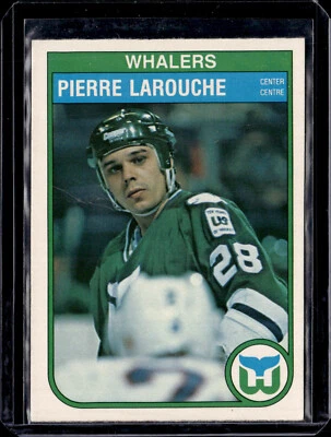 1982-83 O-Pee-Chee #125 Pierre Larouche Hartford Whalers NR-MINT - Image 1 of 2
