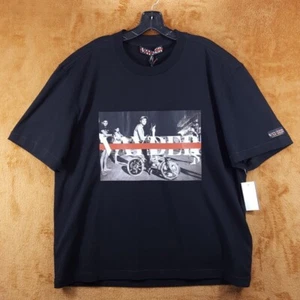 VAYDER Shirt Mens Large Black Pullover Crew Graphic Bike T-Shirt Tee Logo $195 - Picture 1 of 9