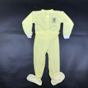 Vintage University of Michigan Wolverines Kids 4T 2 Piece Outfit Yellow 