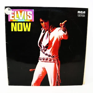 VINTAGE 1972 70s RCA VICTOR ELVIS PRESLEY - ELVIS NOW 12" LP ALBUM VINYL RECORD - Picture 1 of 10