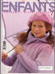 CATALOGUE Tricot PHILDAR Automne Hiver ENFANTS 31 Modeles #392 ©TBC - Imagen 1 de 1