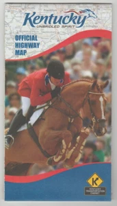 Kentucky Map Folded 2009 / 2010 Official Highway Map - Imagen 1 de 4