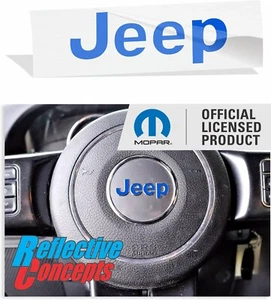 JEEP Steering Wheel Overlay Decal for 2011-2017 Jeep Patriot - Picture 1 of 75