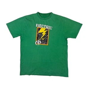 Vintage Electric T-shirt Y2k Retro Eyewear Extreme Surf Skateboarding Tee L - Picture 1 of 5