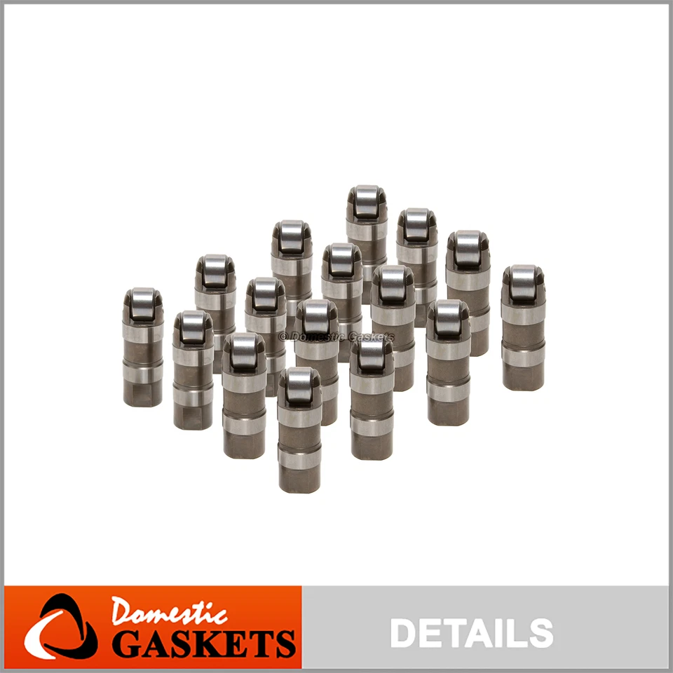 Fits 85-01 Ford Lincoln Mercury 5.0L 5.8L 16-Valve OHV Roller Lifters Set - Image 1 of 4