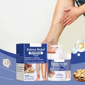 Leg Care Cream 100g - Edema Relief Soothing Massage Care X4H3 - Picture 1 of 14