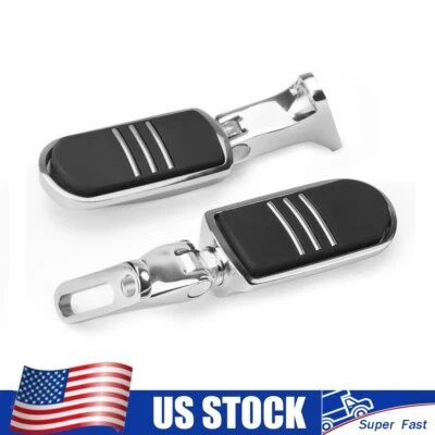 Footpegs Pedals w/ Brackets For Harley CVO 2014-2021 / CVO Road Glide 2018-2024 - Изображение 1 из 4
