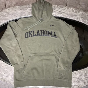 NIKE OKLAHOMA SOONERS HERREN GRÜN CLUB FLEECE LANGARM HOODIE MEDIUM - Bild 1 von 14