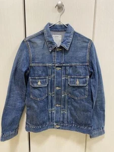 Visvim Denim Jacket Indigo 100% Cotton Size 1 Made in Japan - Picture 1 of 12