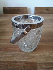 Eiseimer Eiswürfelbehälter mit Henkel handgeschliffen - Bild 1 von 5