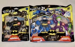 Heroes of Goo Jit Zu DC Versus Pack - Batman vs Joker - New 2021 - 2 Pack - Picture 1 of 1
