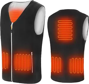 Anoopsyche Heated Vest for Men Women, USB Rechargeable Lightweight Heated Jacket - Picture 1 of 9