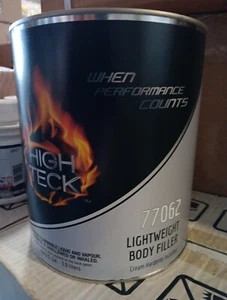 High Teck 77062 Lightweight Automotive Body Filler W/Hardener FAST SHIPPING - Picture 1 of 3