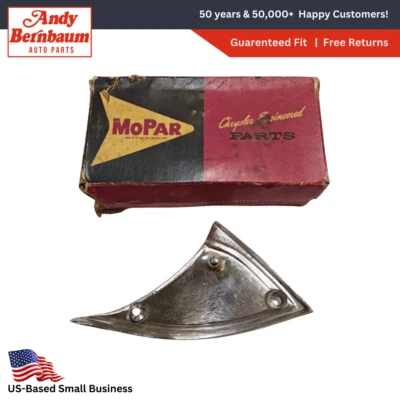 1963 Chrysler 300 Rear Left Lower Quarter Panel Corner Finish Panel 2423743 NOS. - Image 1 of 4