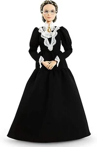 Muñeca coleccionable Mattel Barbie Inspiring Women Series Susan B Anthony - negra - Imagen 1 de 2