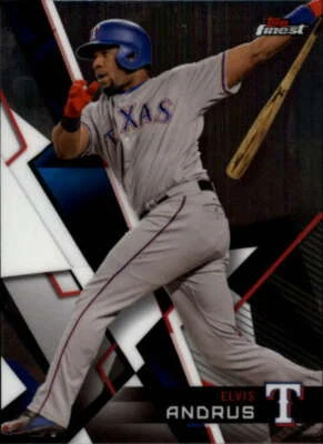 2018 Finest #13 Elvis Andrus Texas Rangers - Image 1 of 2