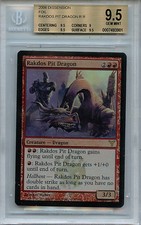 MTG Rakdos Pit Dragon BGS 9.5 Gem Mint Magic card foil Dissension Amricons 3901