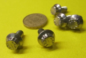 12 Point Flanged Ferry ARP Bolt, Stainless Steel, FT, 1/4"-20 x 1/2" L, 5 Pc - Picture 1 of 12