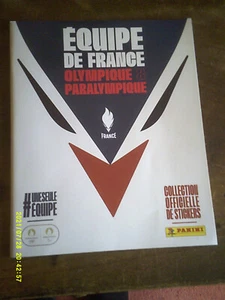 2024 JEUX OLYMPIQUES PARIS ALBUM PANINI VIDE AVEC 30 STICKERS NONS COLLES - Picture 1 of 3