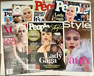 Lady Gaga magazines - lot of 7! People, Vogue, O, Style - New - Picture 1 of 8