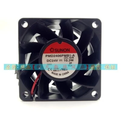 SUNON PMD2406PMB1-A 6038 24V 10.3W 6CM Ball Fan - Image 1 of 4