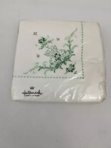 VINTAGE Paper Napkins Hallmark Cherubs Floral sealed - Picture 1 of 3