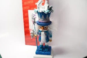 Kurt Adler Hollywood Dolphins Wood Nutcracker Holiday 12 Inches With Box - Picture 1 of 18